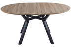 Mesa Comedor Redonda Extensible Delta 120 - 160 cm Oak - imagen 5