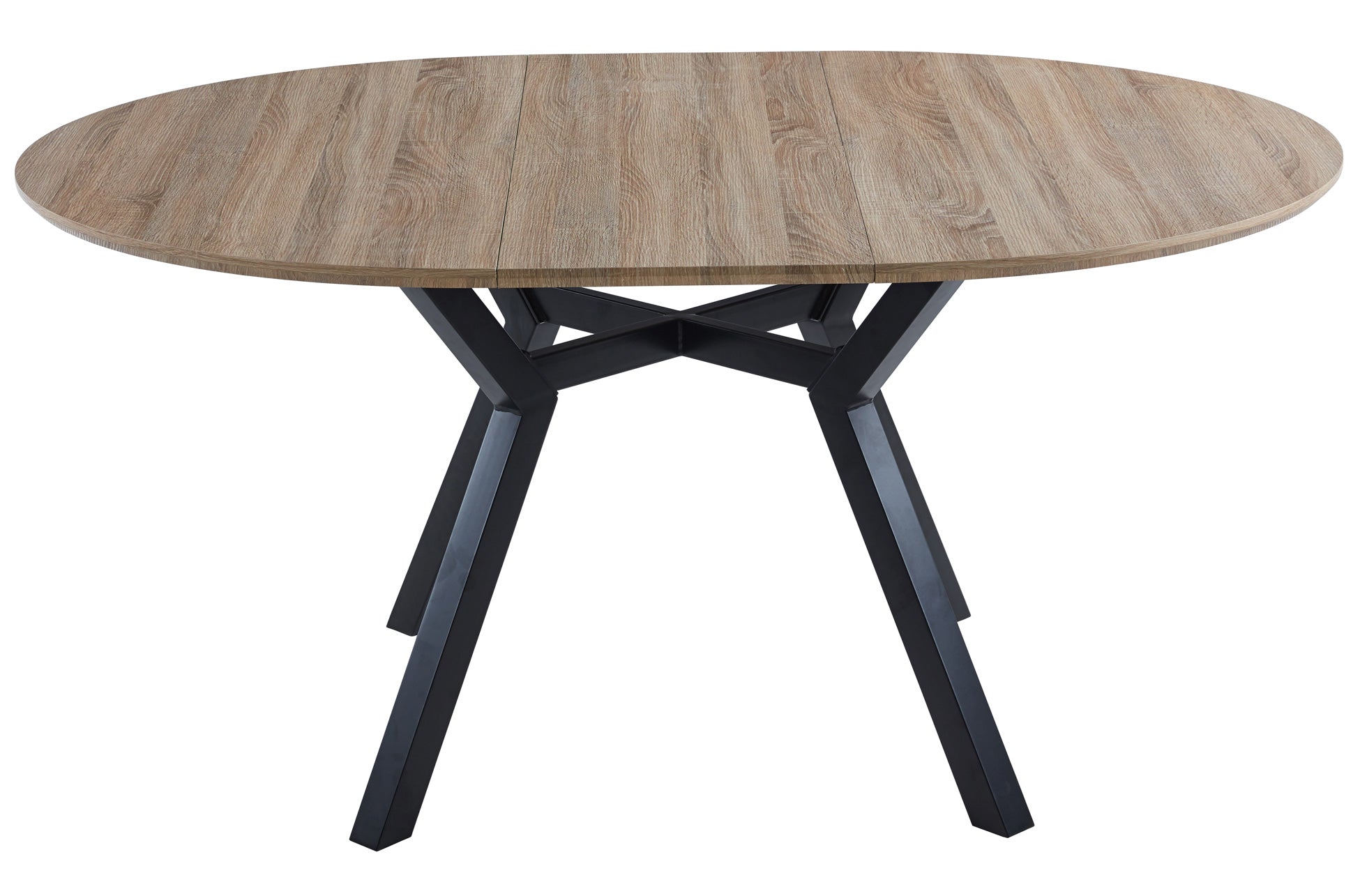 Mesa Comedor Redonda Extensible Delta 120 - 160 cm Oak - imagen 5
