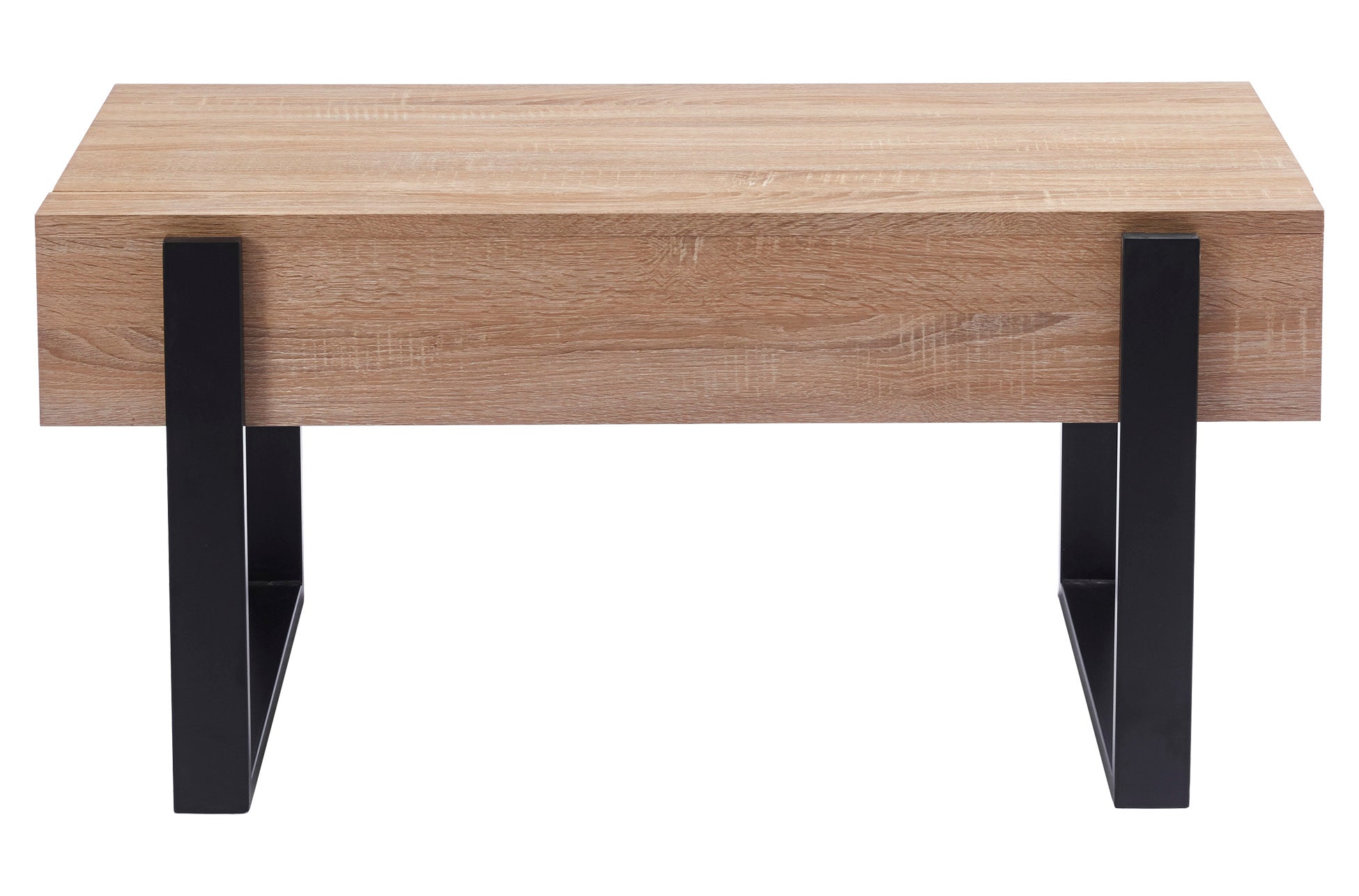 Mesa Centro Elevable 110x60 cm Industrial Oak / Negro - imagen 2