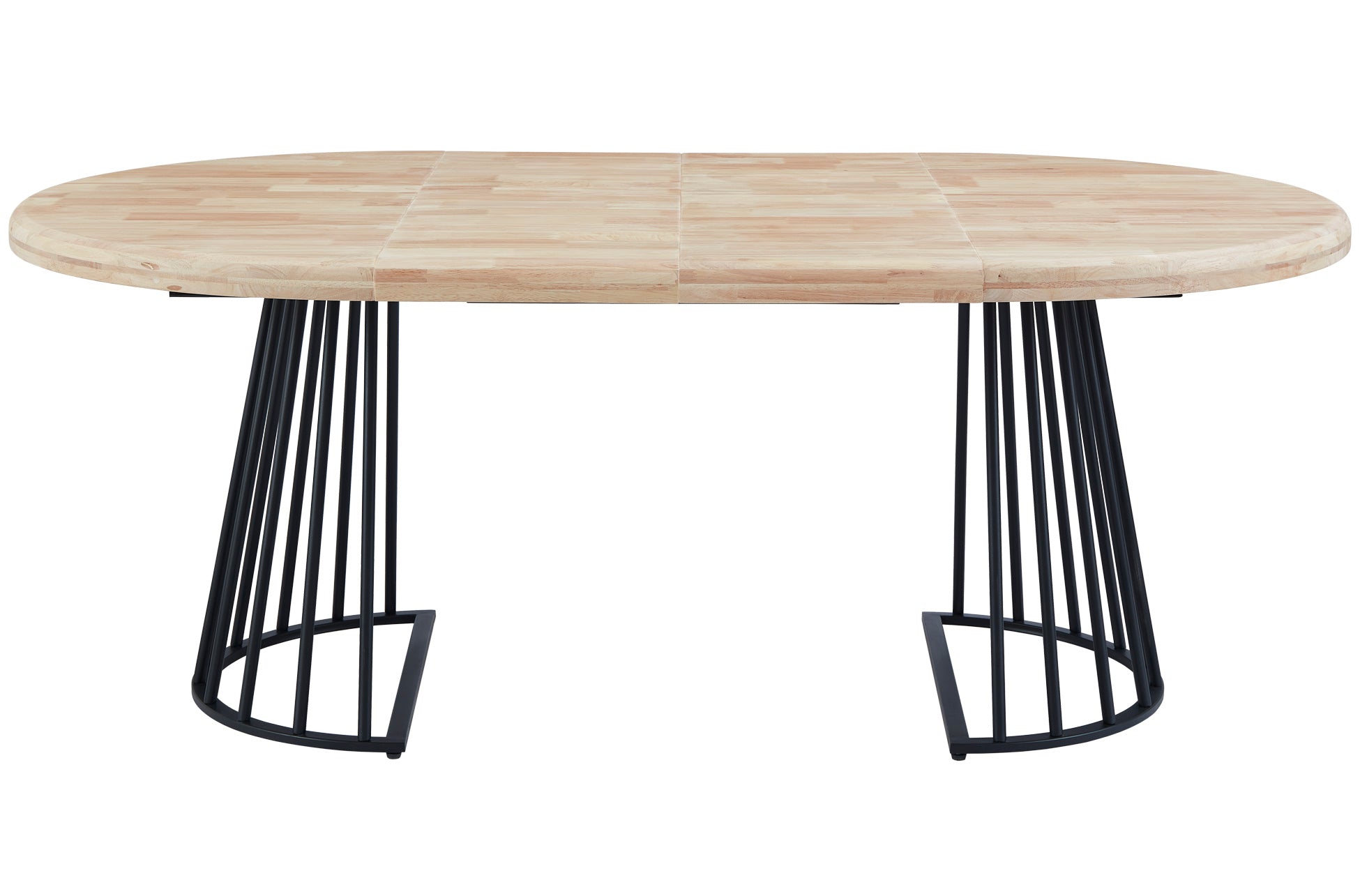 Mesa Comedor Redonda Extensible 120 - 160 - 200 cm Brad Nordish - imagen 4