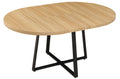 Mesa Comedor Redonda Extensible Sofia 110 - 160x110 cm Oak