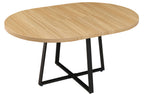 Mesa Comedor Redonda Extensible Sofia 110 - 160x110 cm Oak