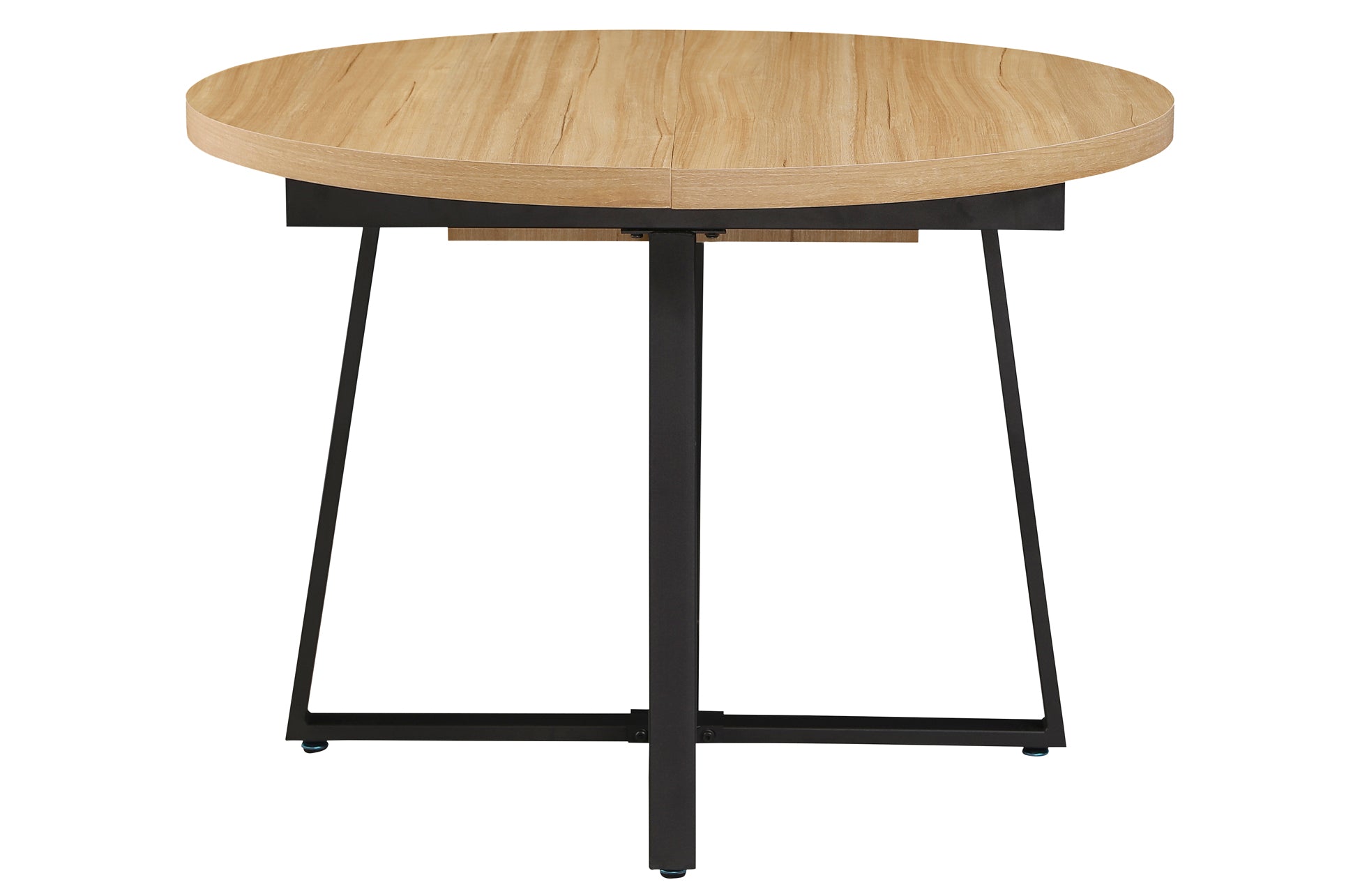 Mesa Comedor Redonda Extensible Sofia 110 - 160x110 cm Oak - imagen 2