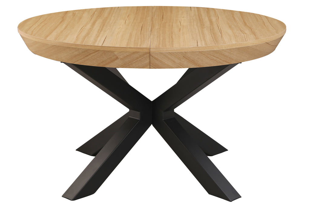Mesa Comedor Redonda Extensible Bradley 130 - 180x130 cm Oak