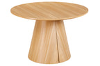Mesa Comedor Redonda Extensible Damiano 120 - 160 - 200x120 cm Oak