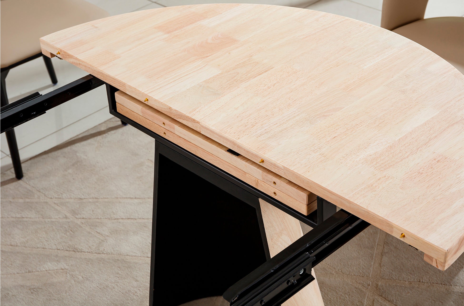 Mesa Comedor Extensible Kenia 120 - 160 - 200 cm Nordish