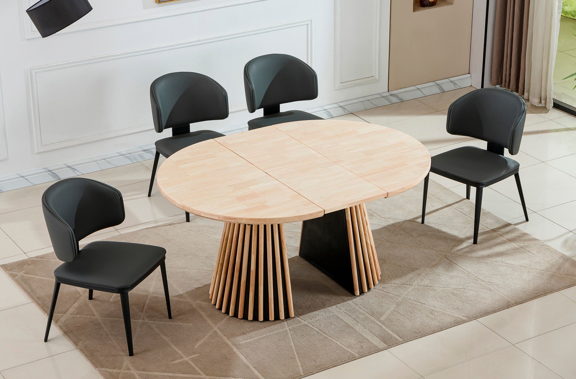 Mesa Comedor Extensible Grove 120 - 160 - 200 cm Nordish - imagen 6