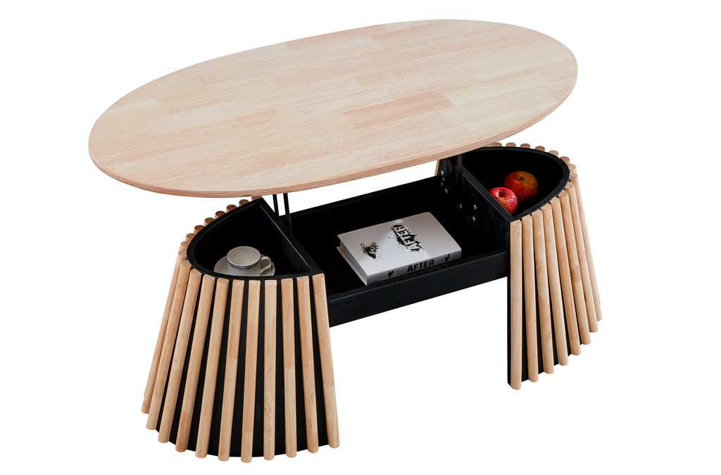 Mesa Centro Elevable Grove 120x60 cm Nordish - imagen 6