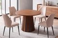 Mesa Comedor Extensible Brandon 100 - 140 - 180 cm - Nogal