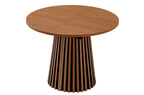 Mesa Comedor Extensible Brandon 100 - 140 - 180 cm - Nogal