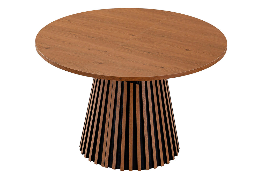 Mesa Comedor Extensible Brandon 120 - 160 - 200 cm - Nogal
