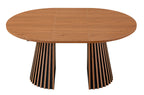 Mesa Comedor Extensible Brandon 120 - 160 - 200 cm - Nogal