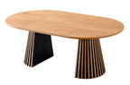 Mesa Comedor Extensible Brandon 120 - 160 - 200 cm - Oak Trend