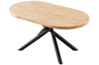 Mesa Comedor Extensible Senda 160 - 200 -240 cm Nordish / Negro