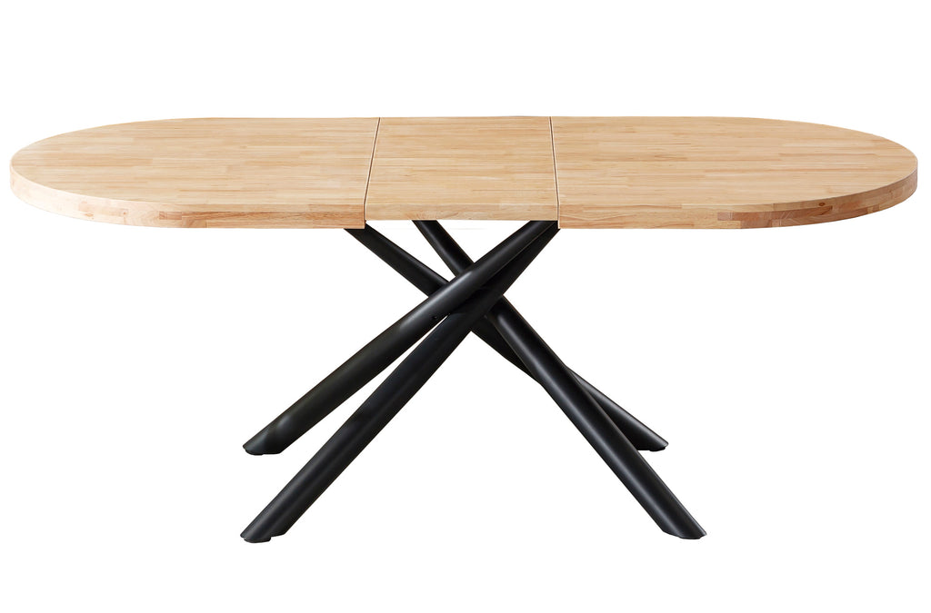 Mesa Comedor Extensible Senda 160 - 200 -240 cm Nordish / Negro - imagen 3