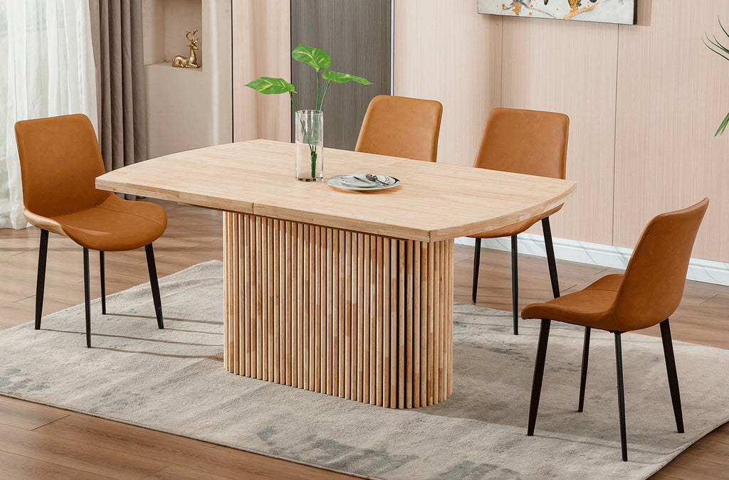 Mesa Comedor Extensible Carol 160 - 200 - 240x100 cm - Oak