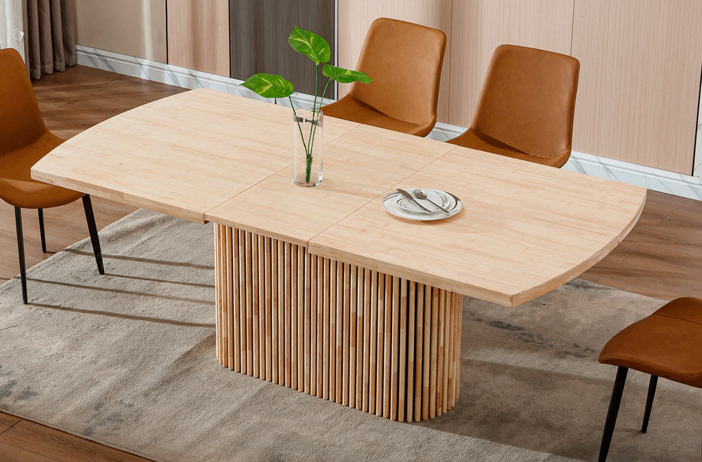 Mesa Comedor Extensible Carol 160 - 200 - 240x100 cm - Oak
