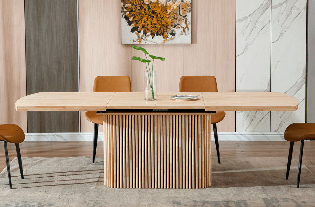 Mesa Comedor Extensible Carol 160 - 200 - 240x100 cm - Oak