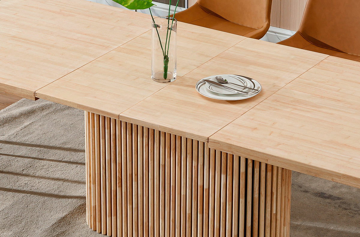 Mesa Comedor Extensible Carol 160 - 200 - 240x100 cm - Oak