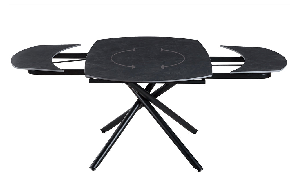 Mesa Comedor Extensible Automática Gyro 130 - 180x80 cm Cerámica Vulcano - Cerámica Vulcano