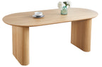 Mesa Comedor Oval Extensible 150 - 190 - 230 cm Pietra - imagen 2