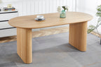 Mesa Comedor Oval Extensible 150 - 190 - 230 cm Pietra - imagen 5