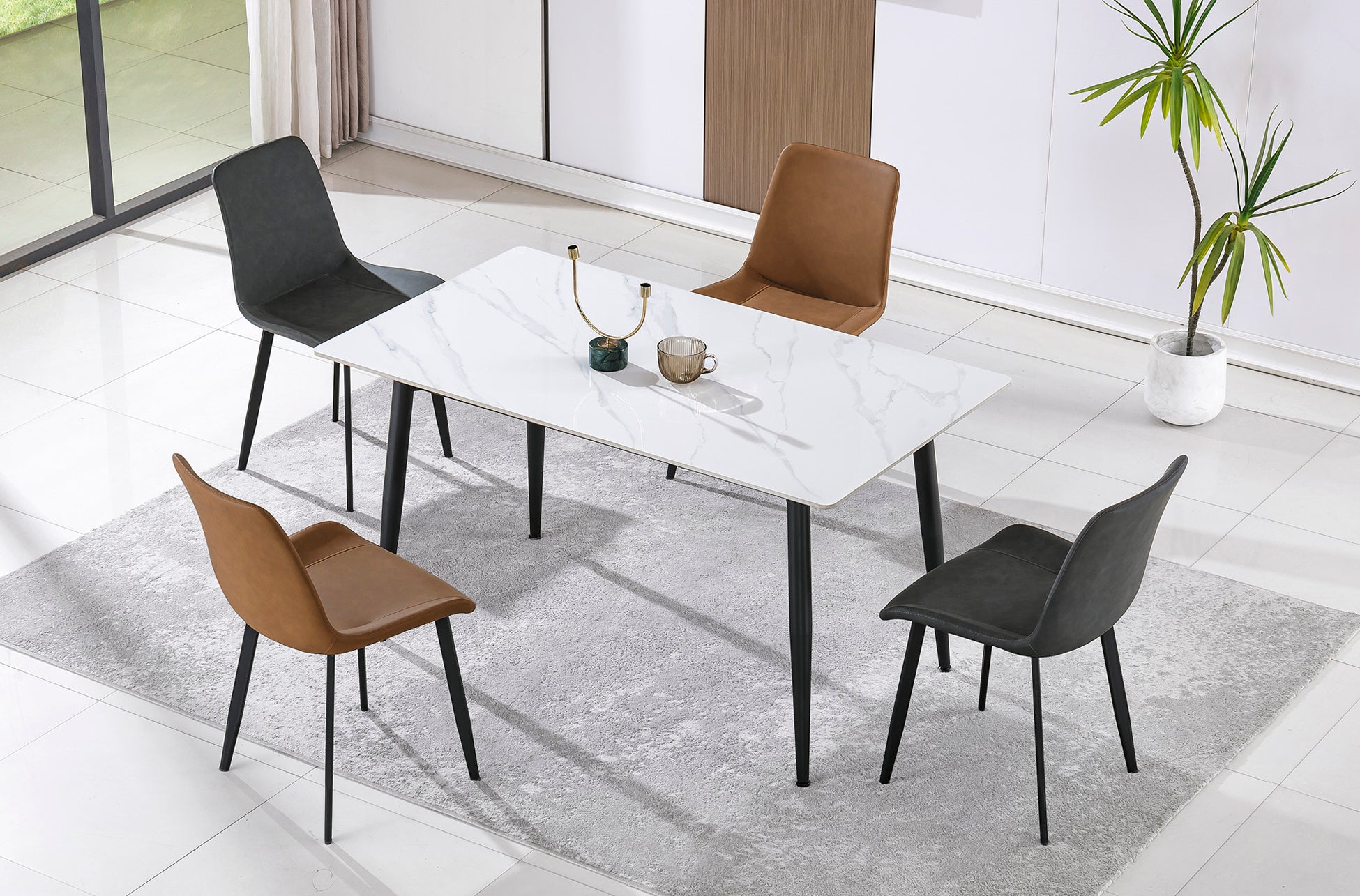 Mesa Comedor Fija Berna 140x80 cm Cerámica - imagen 5
