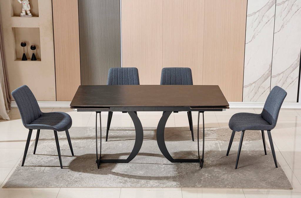 Mesa Comedor Extensible Venezia 160 - 240 cm - Cerámica Vulcano