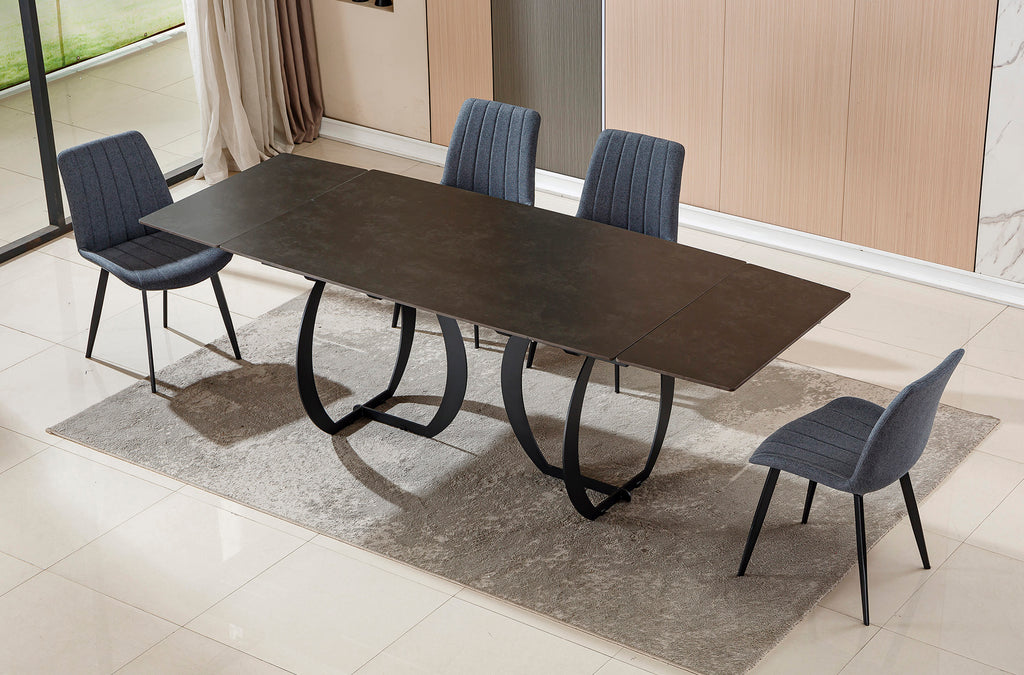 Mesa Comedor Extensible Venezia 160 - 240 cm - Cerámica Vulcano