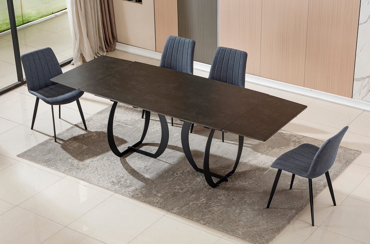 Mesa Comedor Extensible Venezia 160 - 240 cm - Cerámica Vulcano