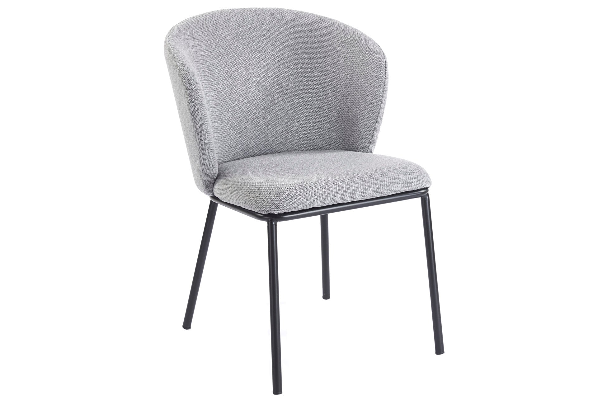 Silla Comedor Margot Tejido Negro