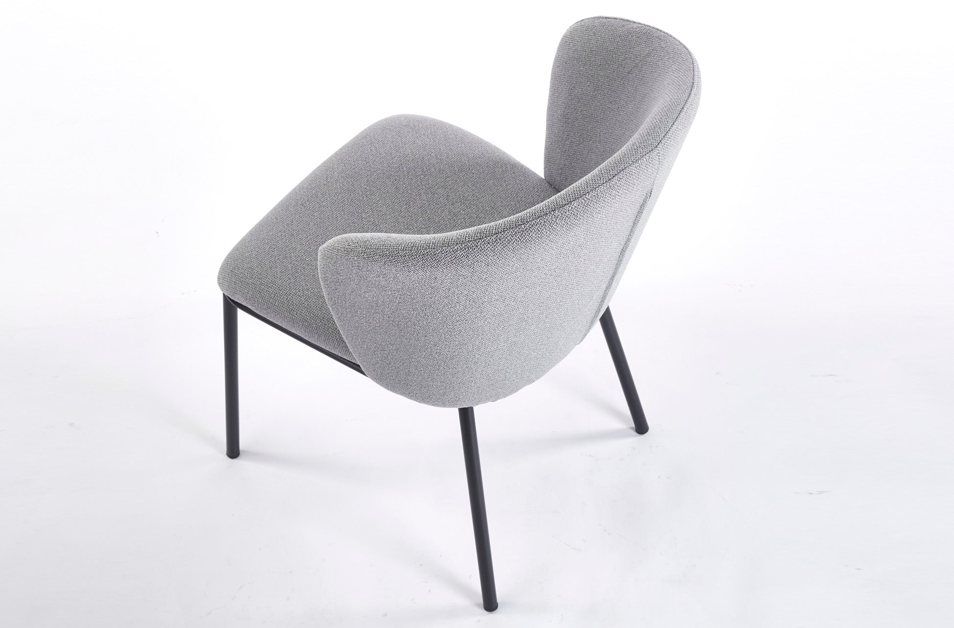 Silla Comedor Margot Tejido Negro - imagen 2