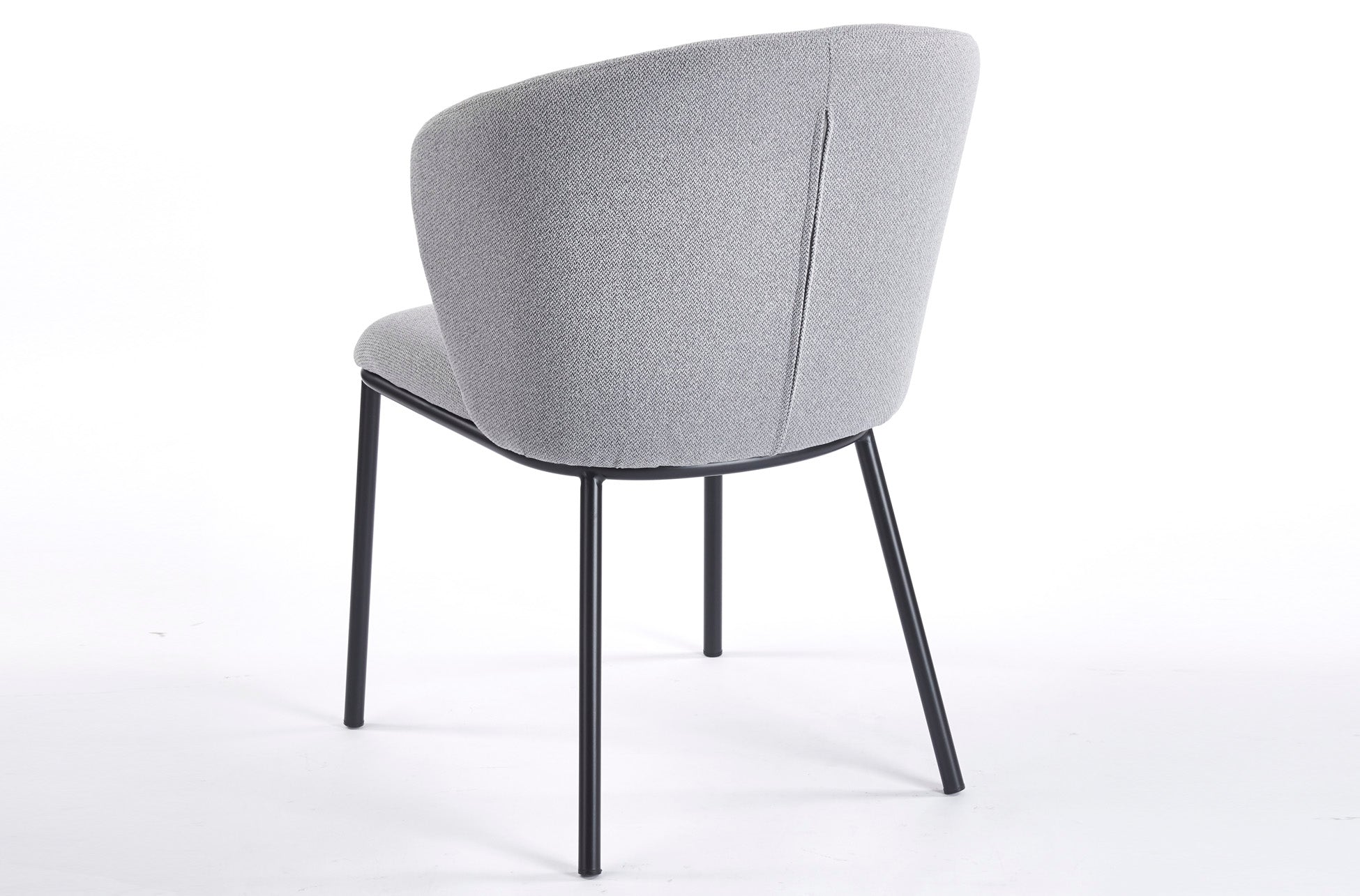 Silla Comedor Margot Tejido Negro - imagen 3