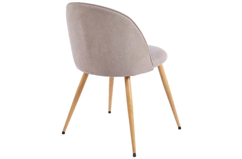 Silla Comedor Evora Tejido Beige / Oak - imagen 2