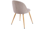Silla Comedor Evora Tejido Beige / Oak - imagen 2