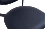 Silla Comedor Eva Símil Piel Negro - imagen 4