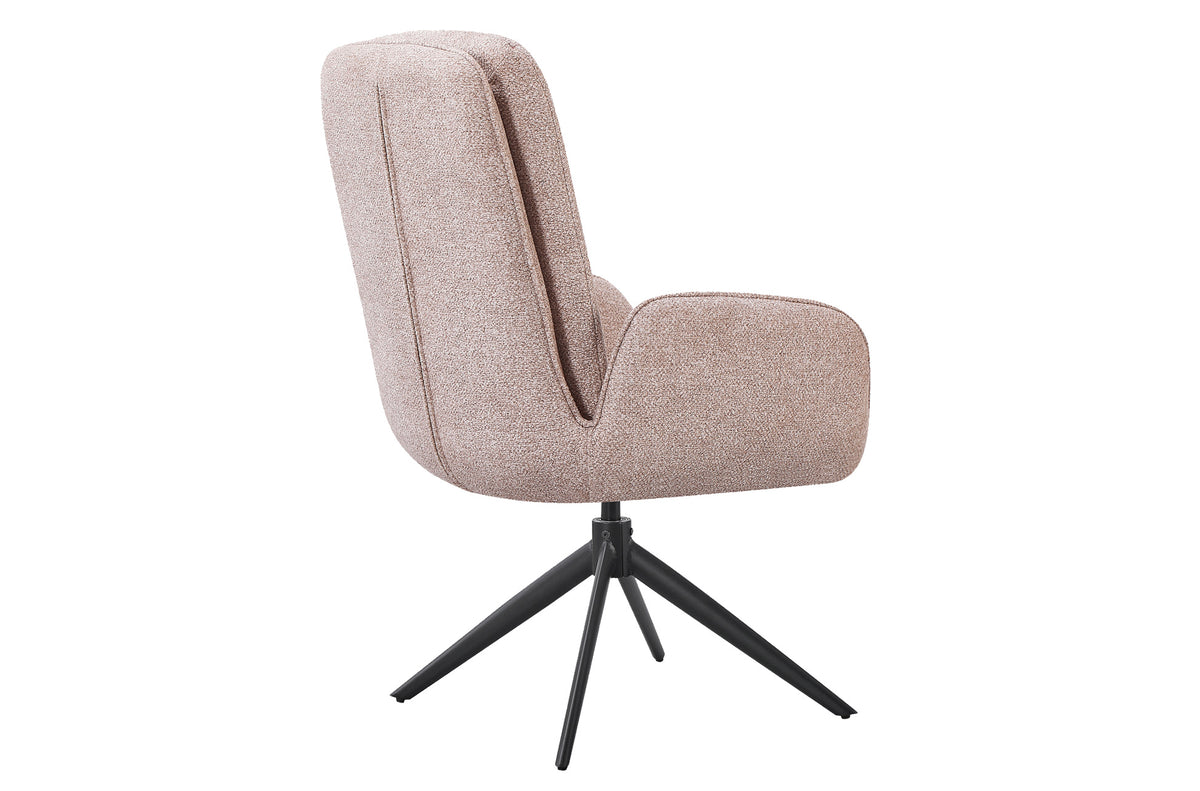 Silla Comedor Giratoria Feel Tejido Leo (Pack 2 unidades) - Beige
