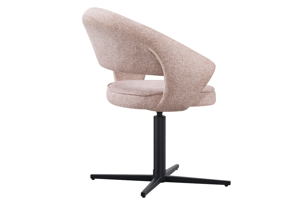 Silla Comedor Giratoria Stuttgart Tejido Leo (Pack 2 unidades) - Beige