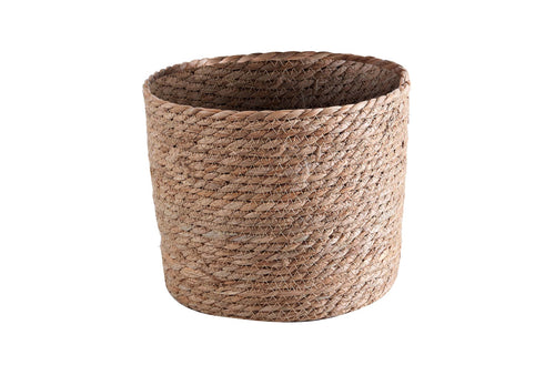 Cesto Esparto para Planta Artificial