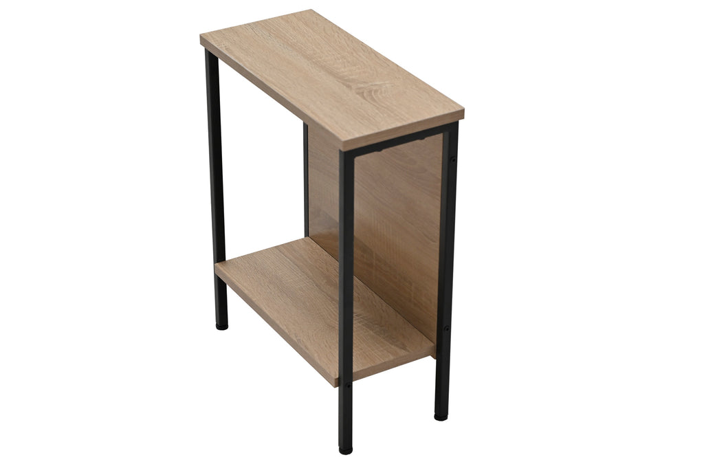Mesa Rincon / Sofá Deck 40x18 cm Oak / Negro