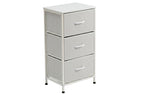 Organizador Metálico 3 Cubos 40x30 cm Blanco - Blanco