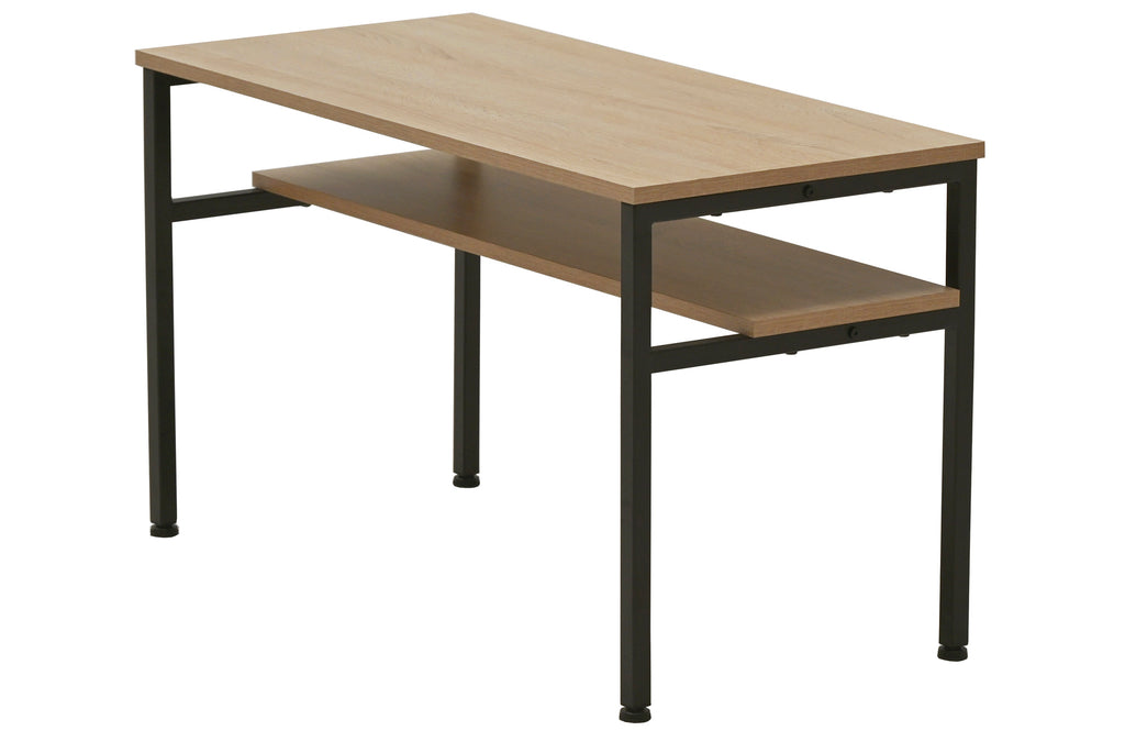 Mesa Centro Deck 80x40 cm Oak / Negro