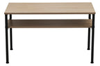 Mesa Centro Deck 80x40 cm Oak / Negro - imagen 2