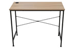 Escritorio Deck 90x45 cm Oak / Negro - imagen 2