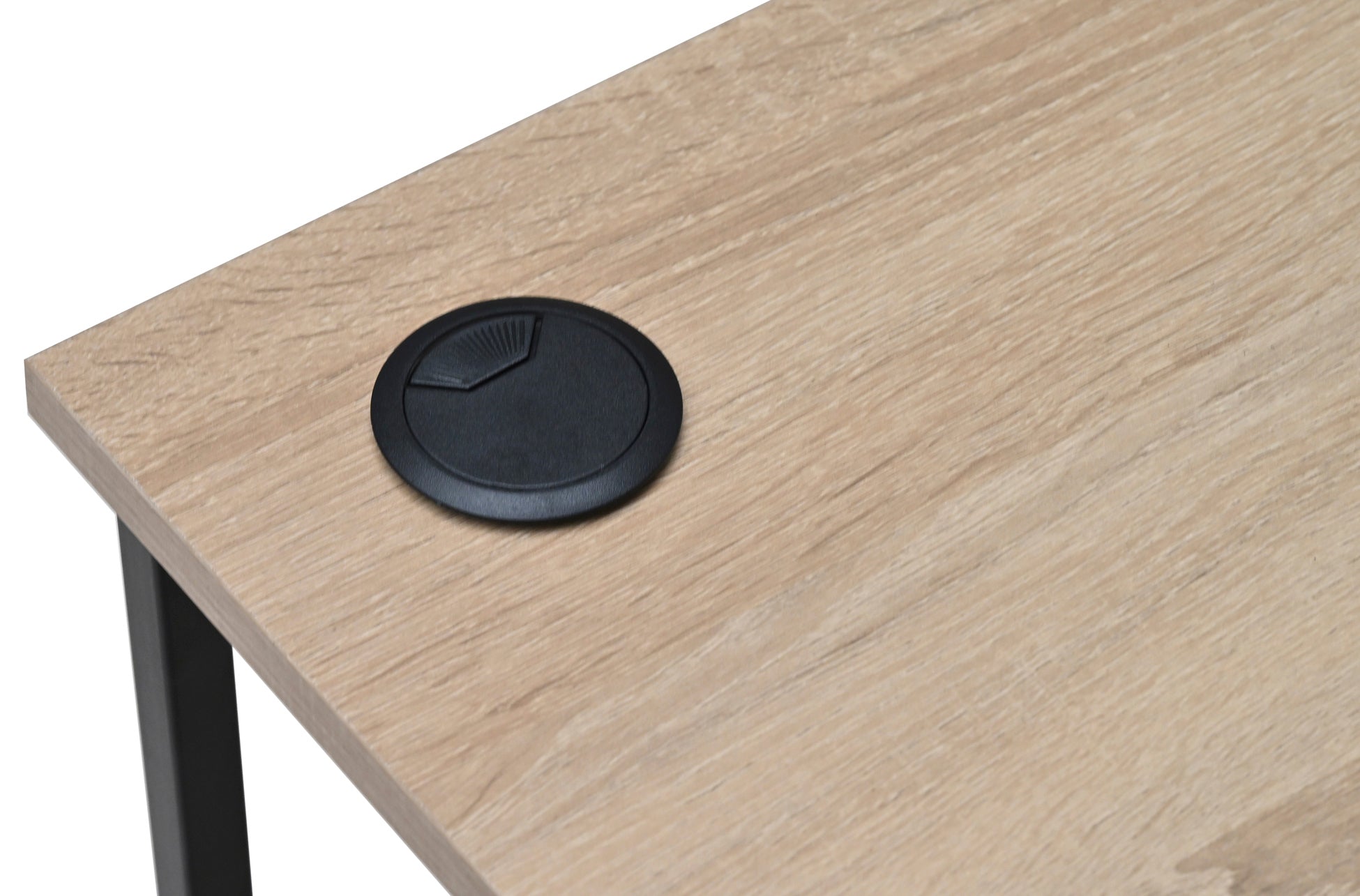 Escritorio Deck 90x45 cm Oak / Negro - imagen 3