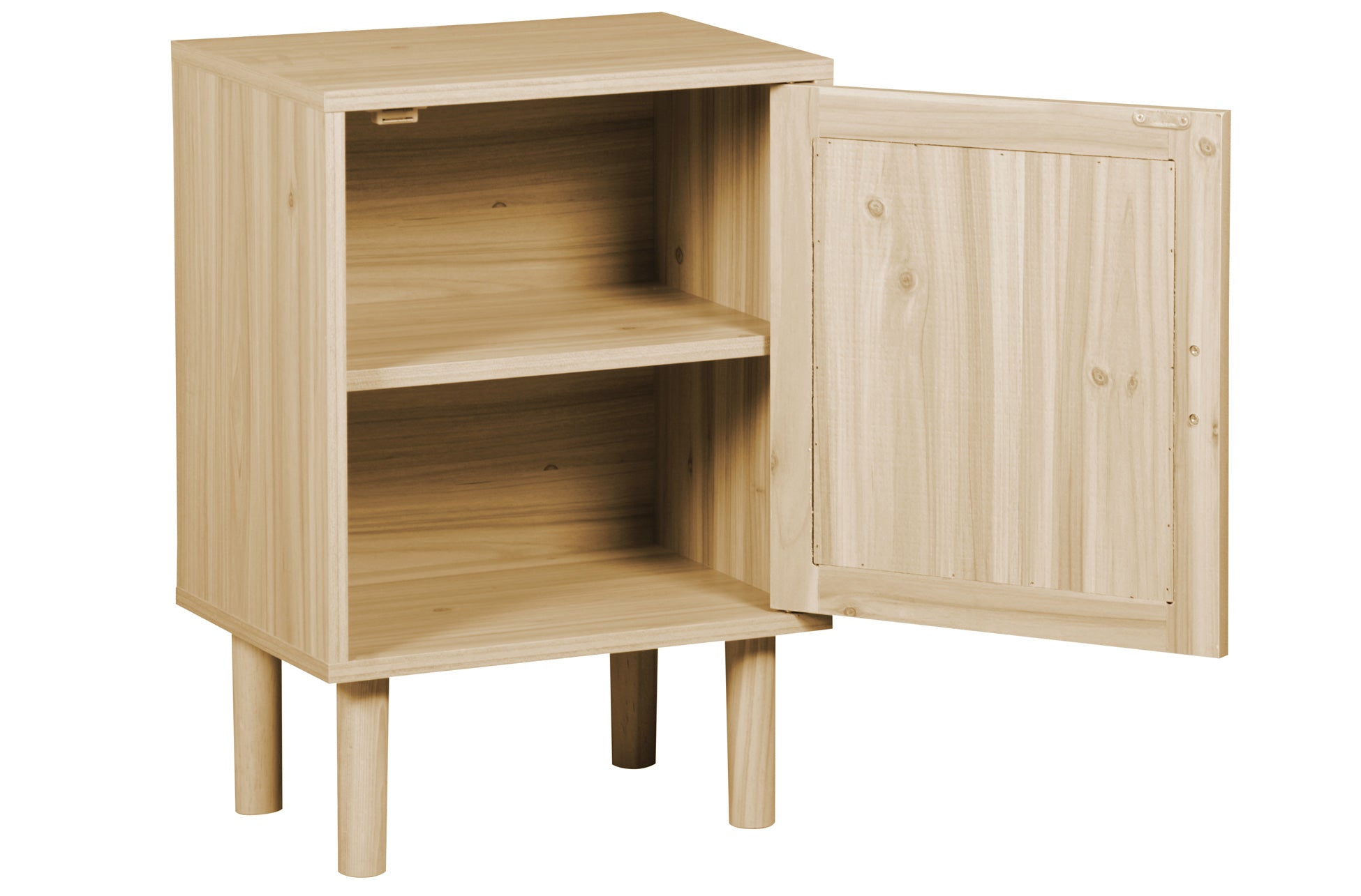 Mesilla Decor 40x30 cm Pino / Rattan - imagen 2