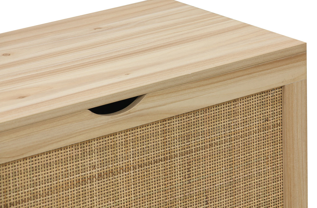 Baúl Decor 80x40 cm Pino / Rattan - imagen 6
