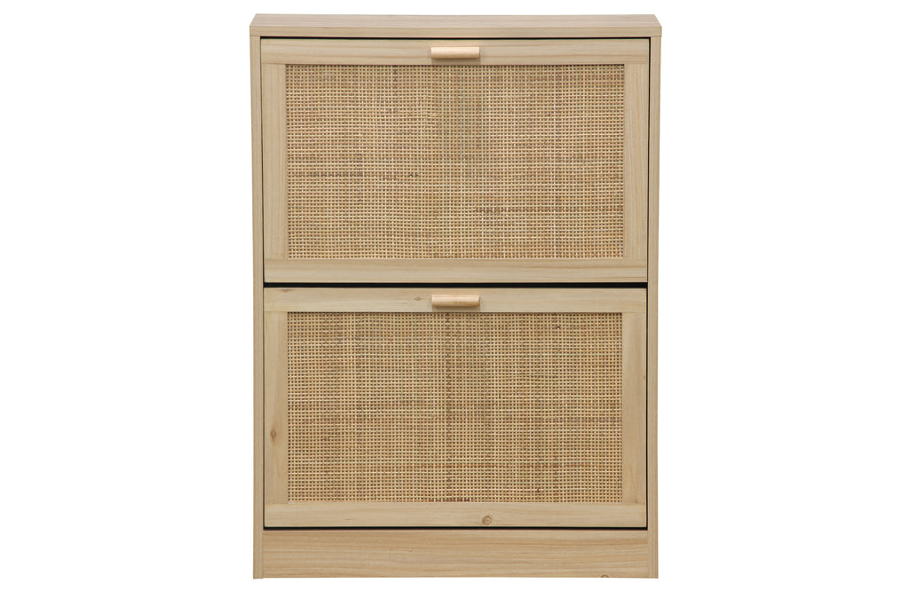 Zapatero Decor 60x24 cm Pino / Rattan - imagen 5