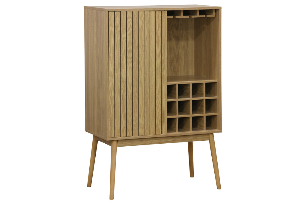 Consola Botellero Trend 80x40 cm Chapa Fresno