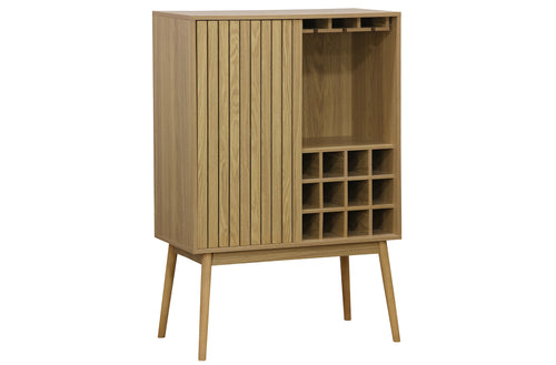 Consola Botellero Trend 80x40 cm Chapa Fresno